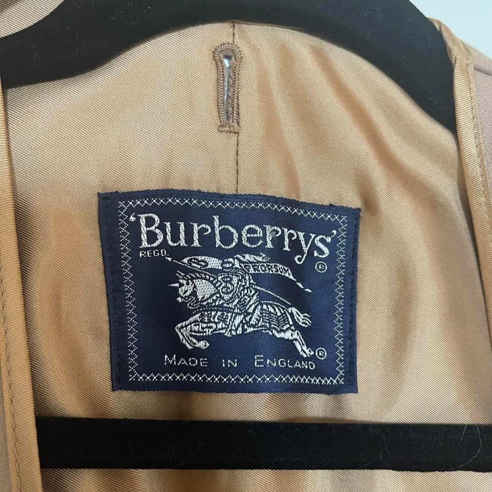 Sold - Vintage Burberry’s camel hair vest